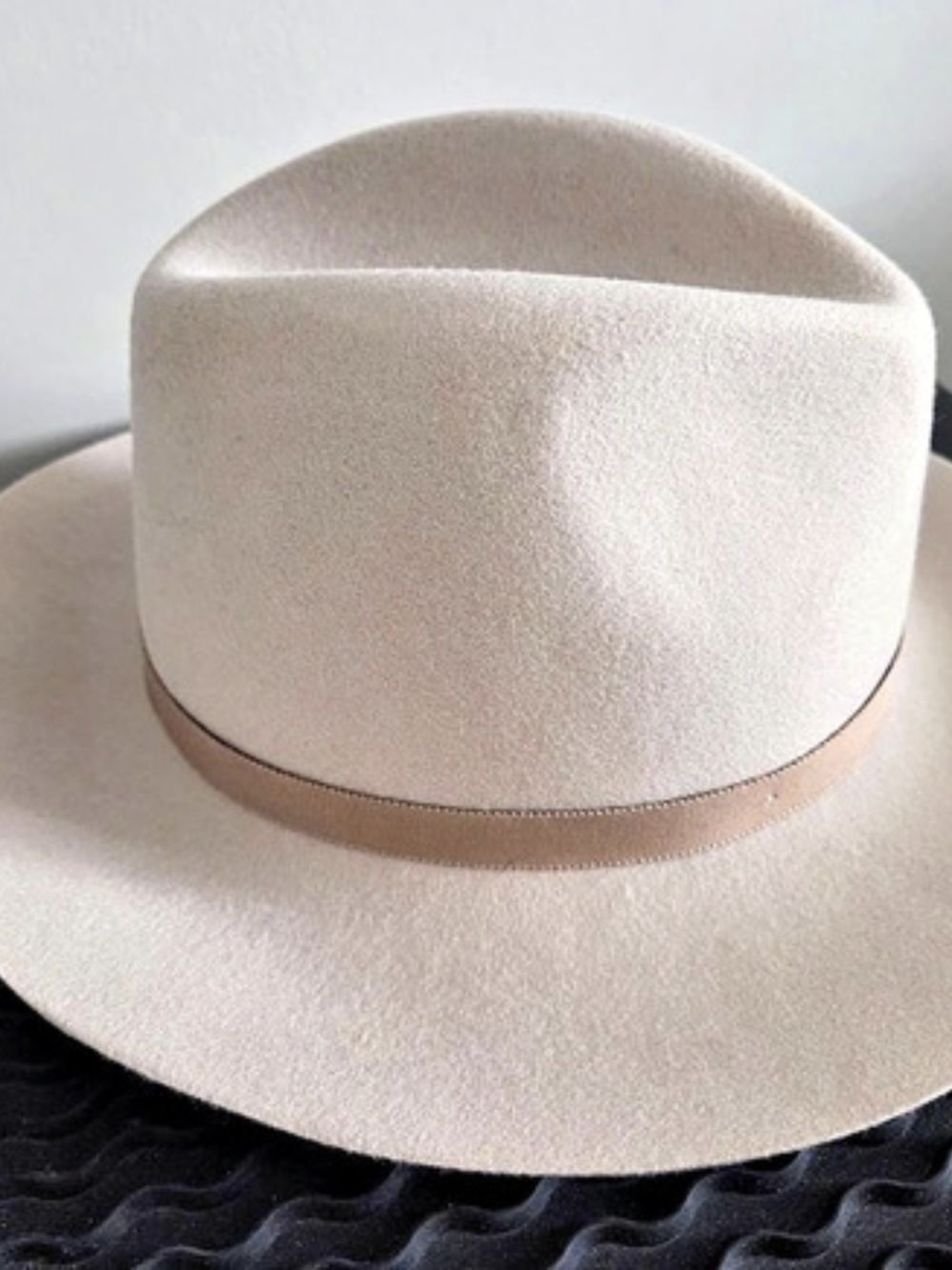 Aritzia Auxiliary Wool Fedora Wide Brim Hat